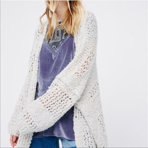 Free People Saturday Morning Cardigan xs/s ivory